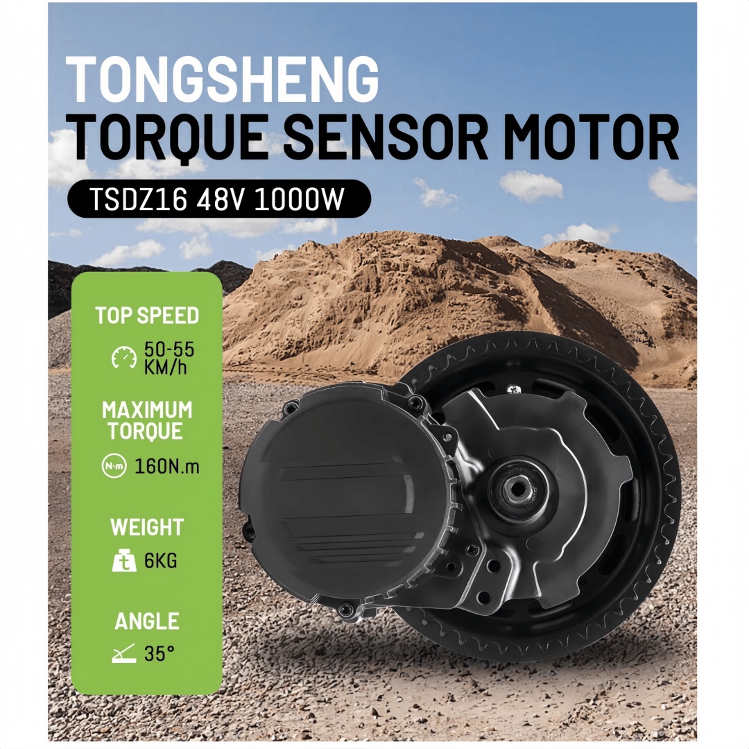 TONGSHENG TSDZ16 48V 1000W Ele - Mid Drive Conversion Kit 1000W ulasan dan harga