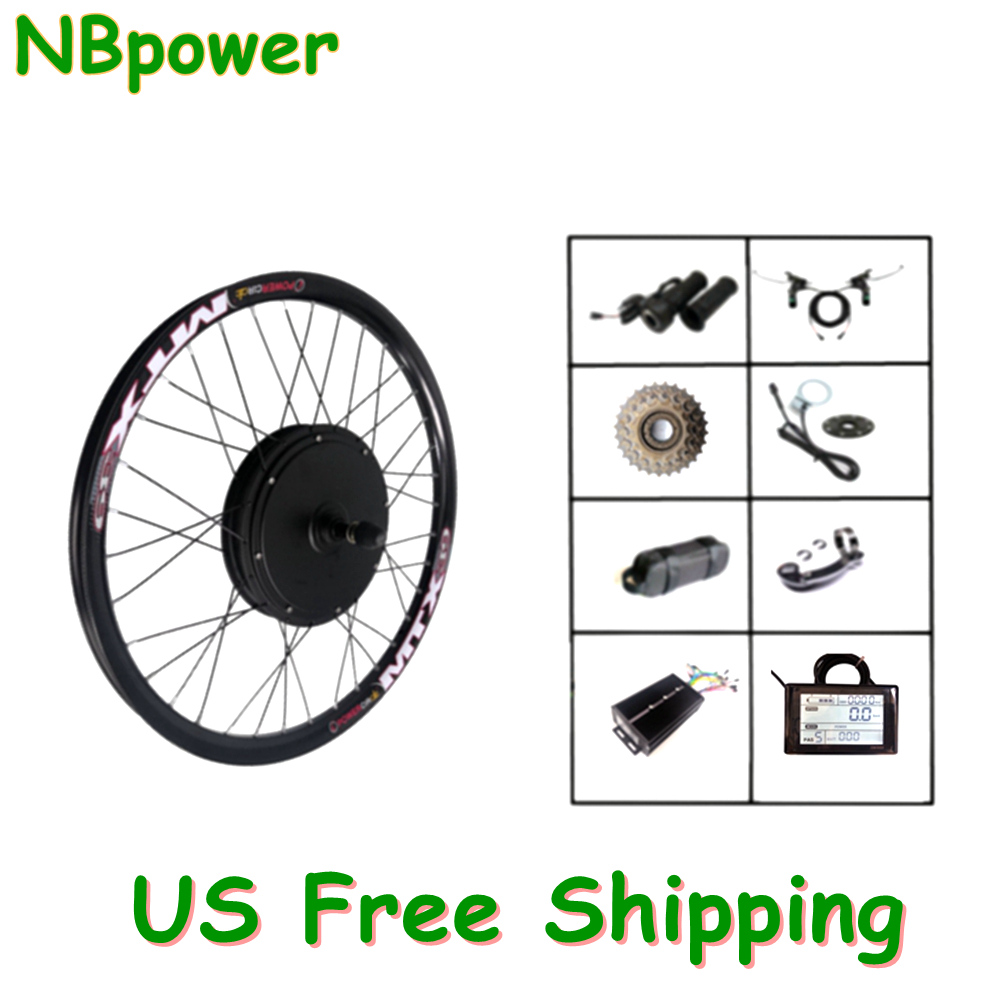 US StockNBpower 70km/h 72v 200 - Dual Motor Ebike Kit 2000W ulasan dan harga